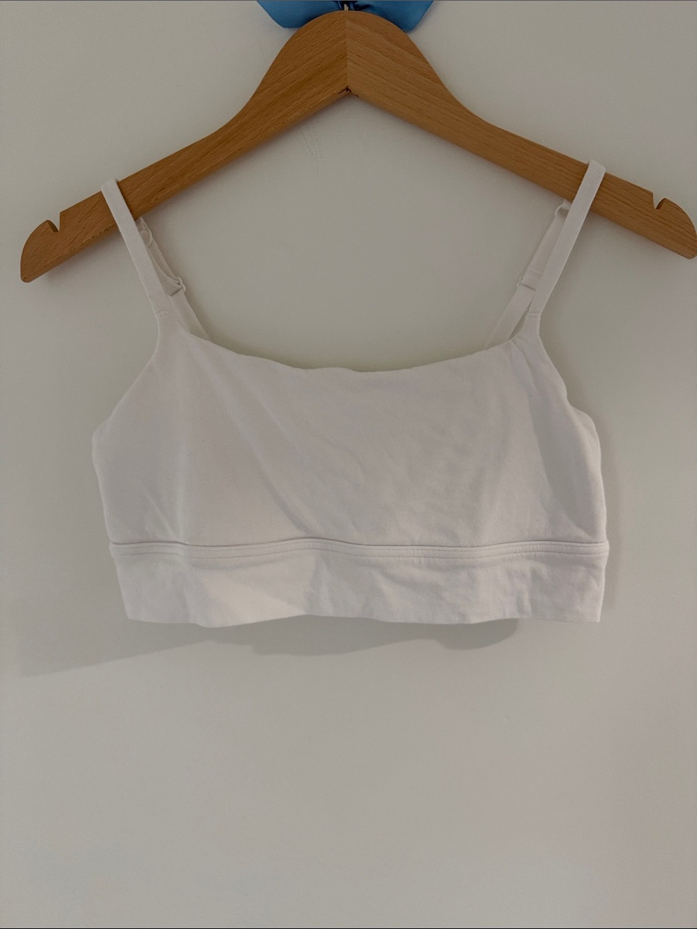 Old Navy White Seamless Bralette Size Large